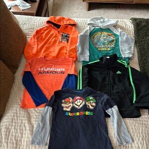 Misc. Boys Sz 7 Long Sleeve Tops, Hoodies, and Track Jacket